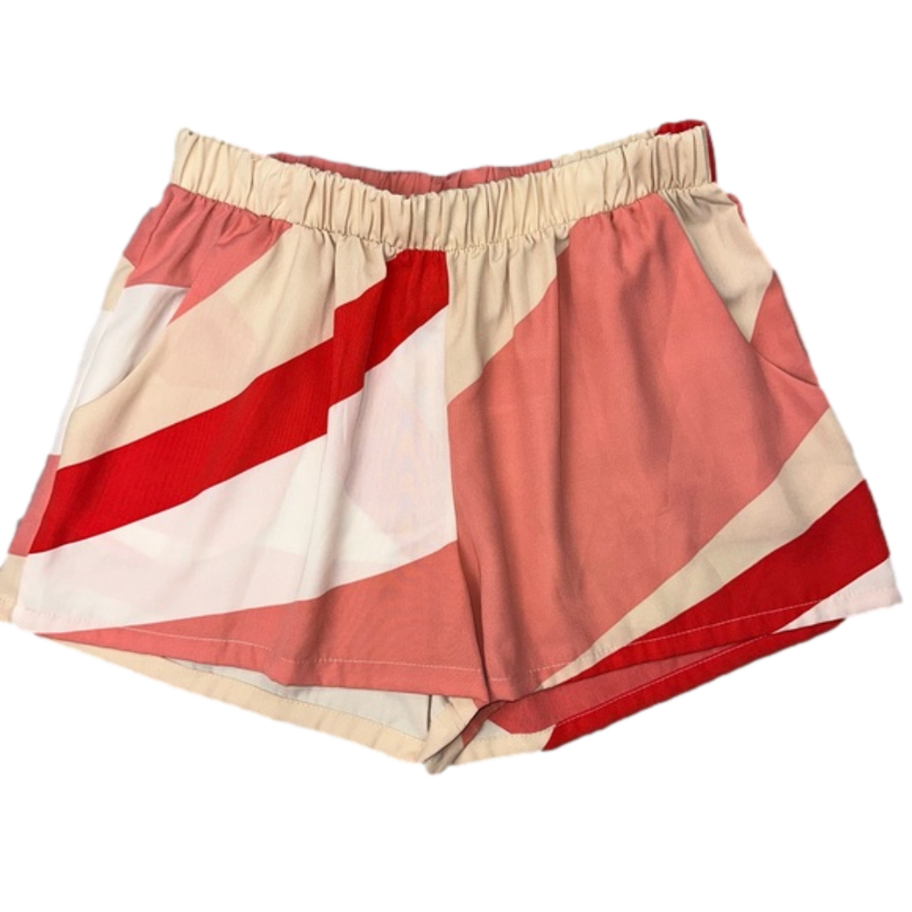 TYCHE lightweight, colorful, relaxed fit shorts, women’s size medium, NWOT